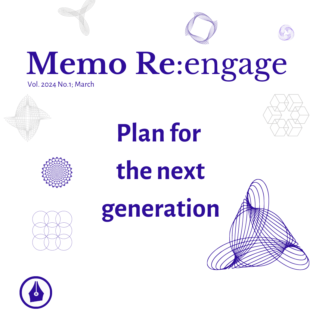 Plan for the next generation article on training new hires and college graduates leveraging new IT platforms, social medias and cutting edge technology.